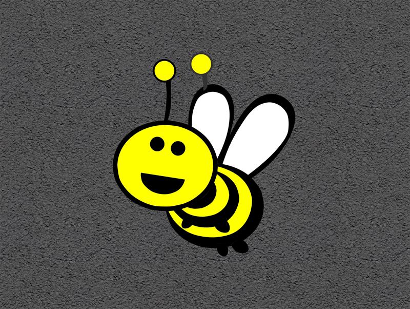 Technical render of a Bee